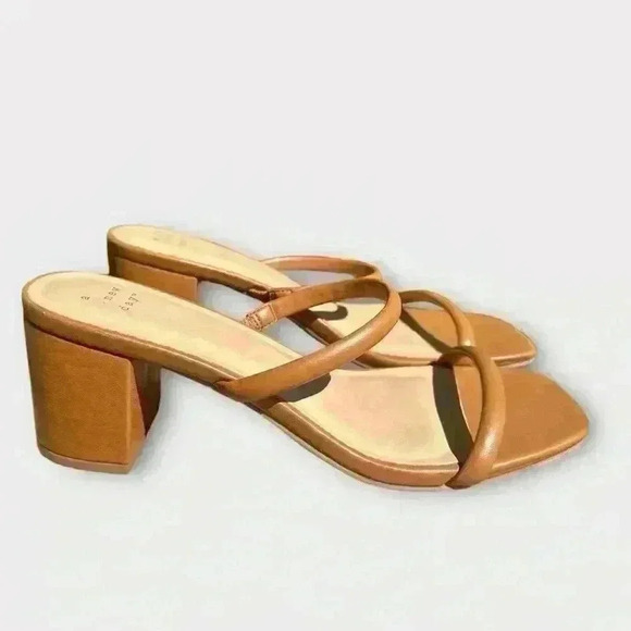 A New Day women’s elegant strappy chunky/block heel sandals size 8.5 - Picture 3 of 6